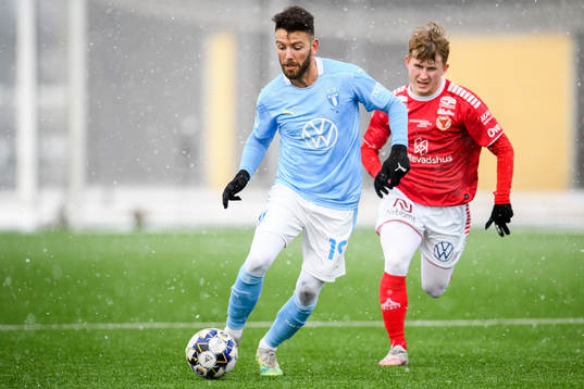 Malmö FFs Erdal Rakip och Kalmars Lukas Rhöse