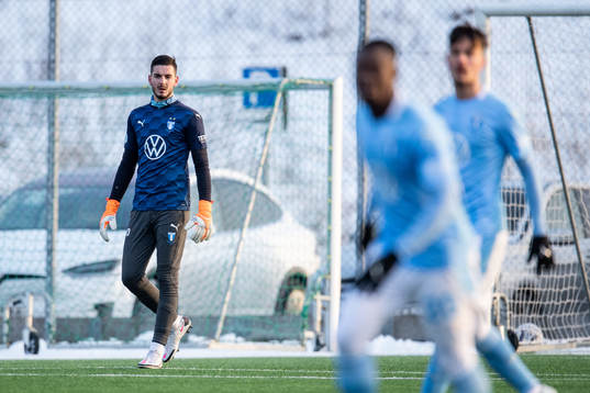 Malmö FFs målvakt Marko Johansson