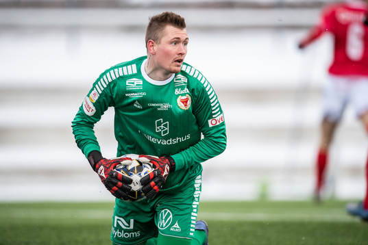Kalmars målvakt Tobias Andersson