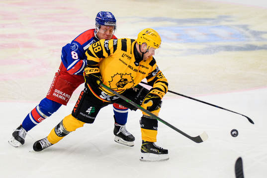 Oskarshamns Fredrik Olofsson och Skellefteås Oskar Nilsson