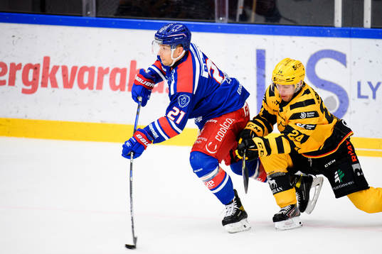 Oskarshamns Brian Cooper och Skellefteås Andreas Wingerli