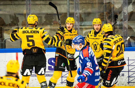 Skellefteås Jonathan Johnsson jublar