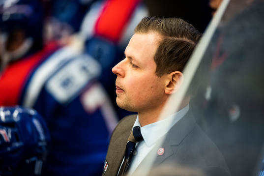 Oskarshamns tränare Martin Filander