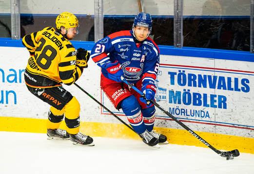 Oskarshamns Brian Cooper och Skellefteås Jesper Frödén