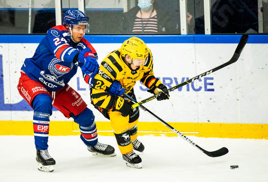 Oskarshamns Kim Strömberg och Skellefteås Andreas Wingerli