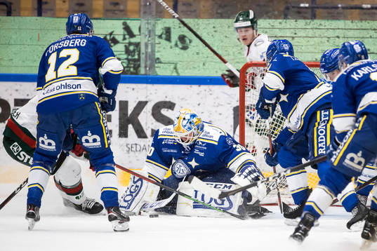 Leksands målvakt Janne Juvonen