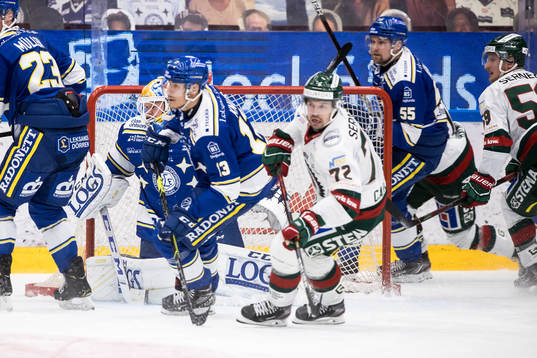 Leksands Jon Knuts och Frölundas Patrik Carlsson
