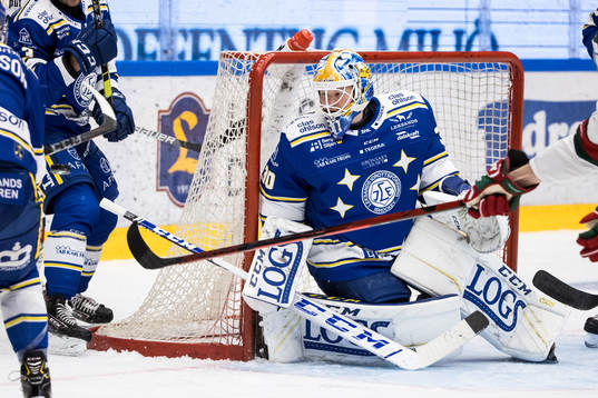 Leksands målvakt Janne Juvonen