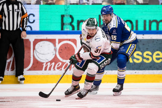 Frölundas Nicklas Lasu och Leksands Jonas Ahnelöv