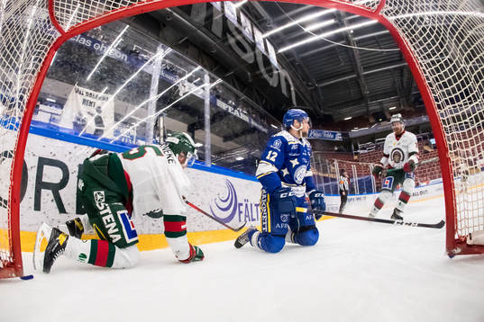 Frölundas Filip Johansson och Leksands Fredrik Forsberg