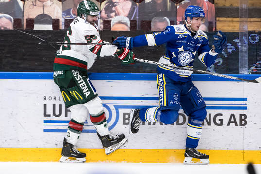 Frölundas Jonathan Sigalet  och Leksands Calle Själin