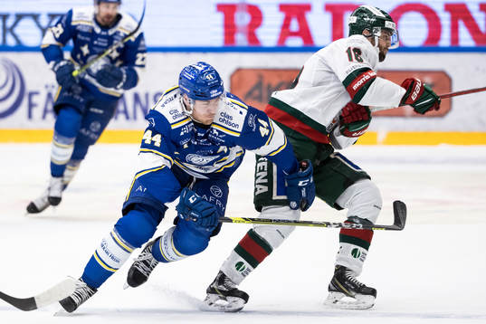 Leksands Carter Ashton och Frölundas Lucas Raymond