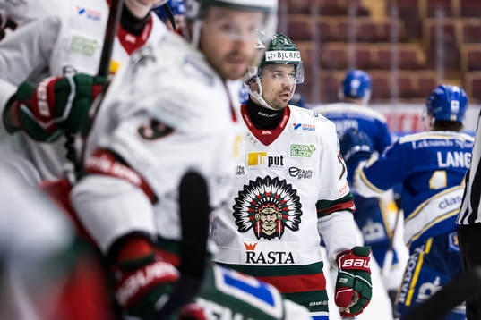 Frölundas Robin Alvarez deppar