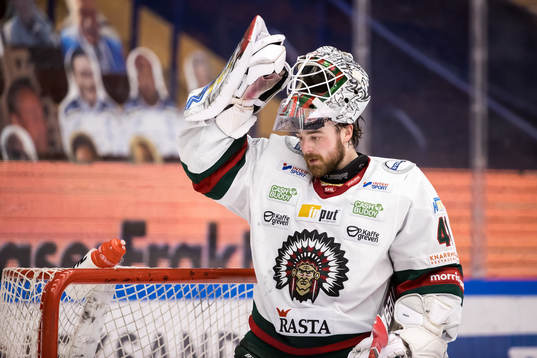 Frölundas målvakt Niklas Rubin