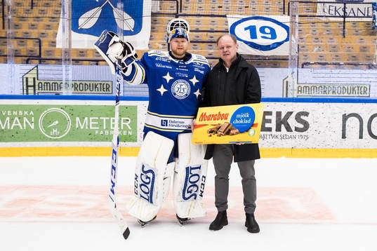 Leksands målvakt Janne Juvonen utsedd till matchens lirare