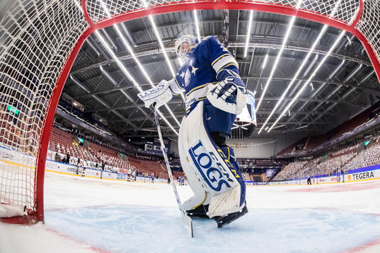 Leksands målvakt Janne Juvonen