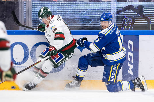Frölundas Lucas Raymond och Leksands Jon Knuts