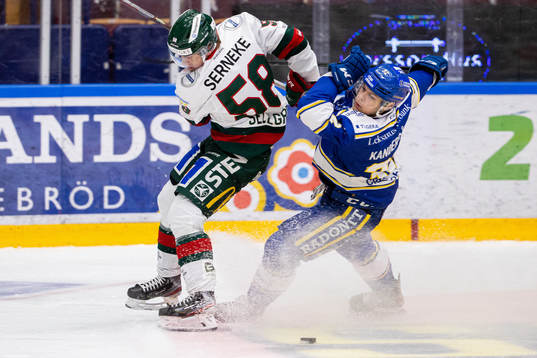 Frölundas Jesper Sellgren och Leksands Jesper Kandergård