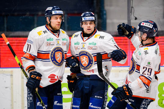 Växjös Ilari Melart , Emil Pettersson och Pontus Holmberg