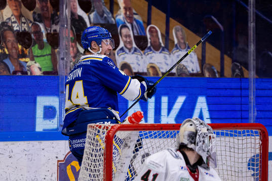 Leksands Carter Ashton jublar