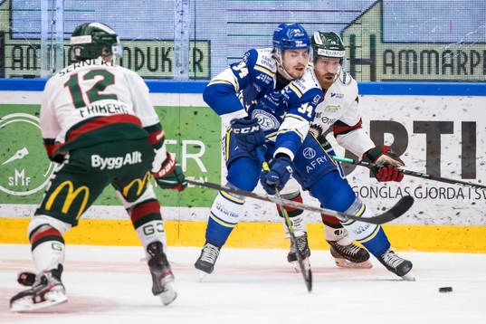 Leksands Peter Cehlarik och Frölundas Jens Olsson
