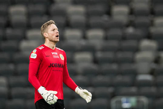 Hammarbys målvakt David Ousted