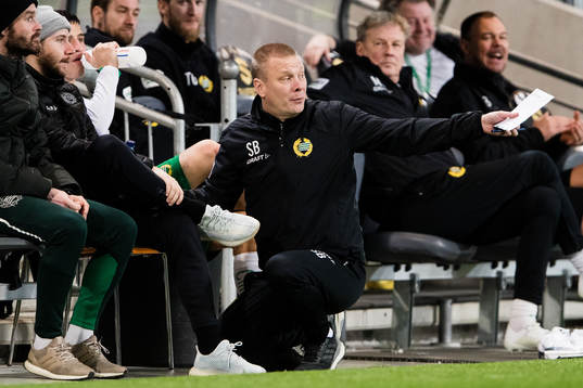 Hammarbys tränare Stefan Billborn