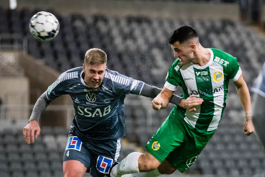 Brages Mattias Liljestrand och Hammarbys Astrit Selmani