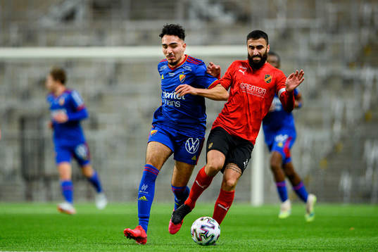 Djurgårdens Alexandros Garcia-Tsotidis och Vasalunds