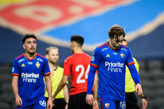 Djurgårdens Linus Tagesson deppar