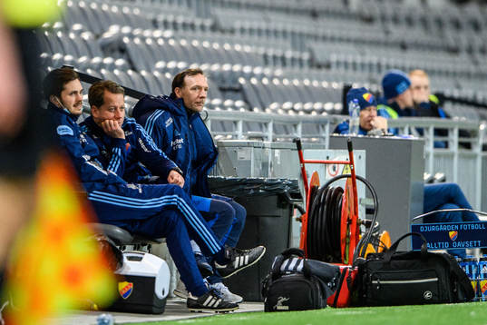 Djurgårdens tränare Kim Bergstrand