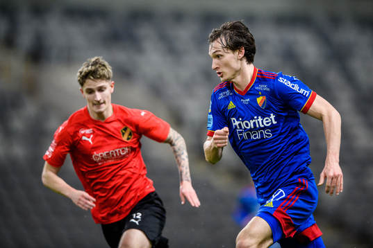 Vasalunds Philip Rundqvist och Djurgårdens Hjalmar Ekdal