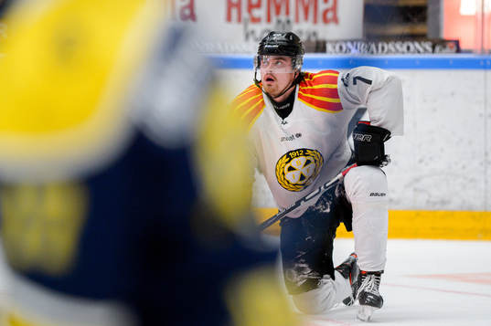 Brynäs Marcus Björk deppar
