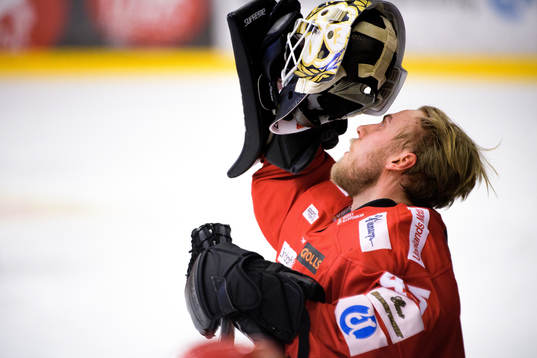 Almtunas målvakt Viktor Andrén