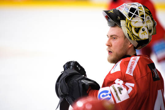 Almtunas målvakt Viktor Andrén