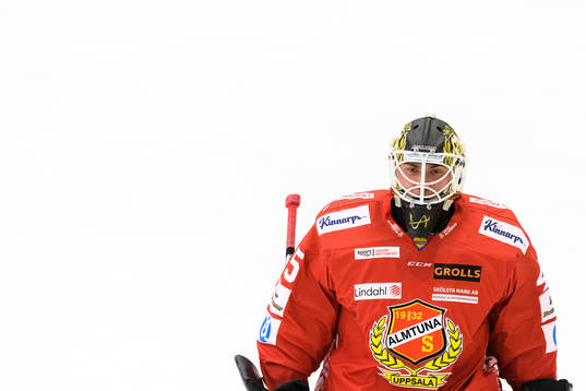 Almtunas målvakt Viktor Andrén