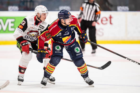 Malmö Redhawks Lars Bryggman och Djurgårdens Rhett