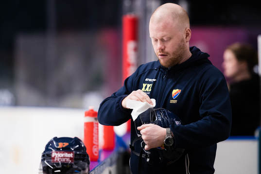Djurgårdens materialförvaltare Anton Paulusson