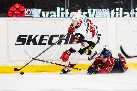 Malmö Redhawks Lars Bryggman och Djurgårdens Alexander