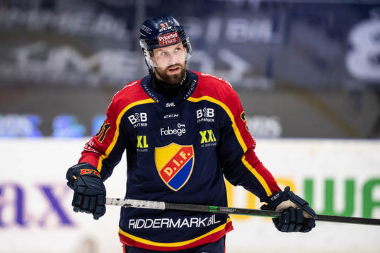 Djurgårdens Dick Axelsson deppar