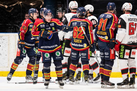 Djurgårdens Kalle Östman reagerar