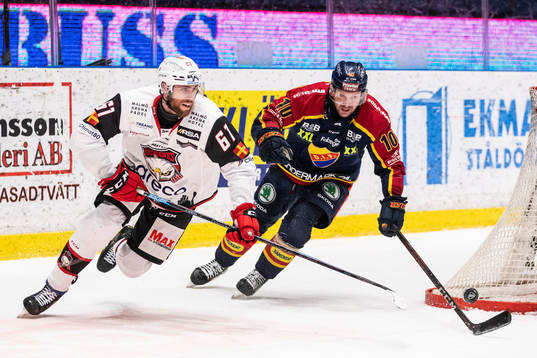 Malmö Redhawks Quinton Howden och Djurgårdens Niclas