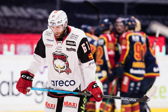 Malmö Redhawks Quinton Howden deppar