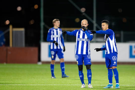 IFK Göteborgs Robin Söder och Tobias Sana