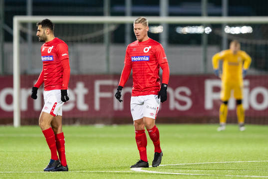 Degerfors Victor Edvardsen i mitten