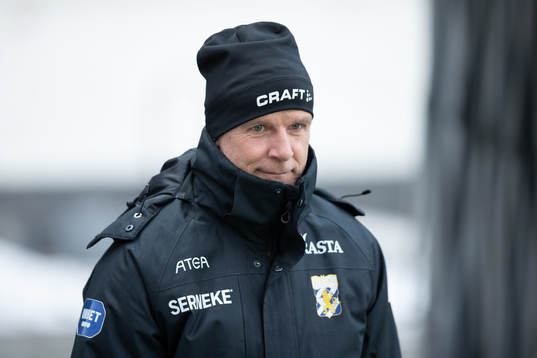 IFK Göteborgs tränare Roland Nilsson innan
