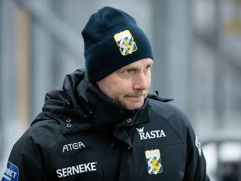 IFK Göteborgs målvaktstränare Stefan Remnér innan