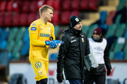 IFK Göteborgs målvakt Ole Söderberg och