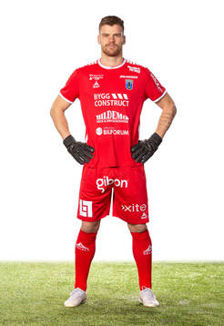 Sirius målvakt Lukas Jonsson