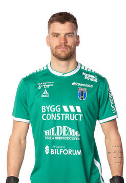 Sirius målvakt Lukas Jonsson